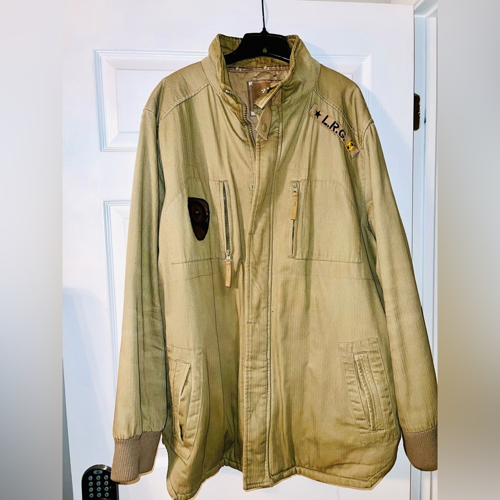 Men's Tan Jacket 4XL